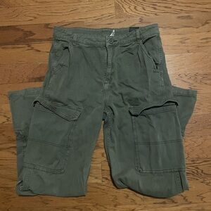 Divided Women's Olive Wide Leg Cargo Pants